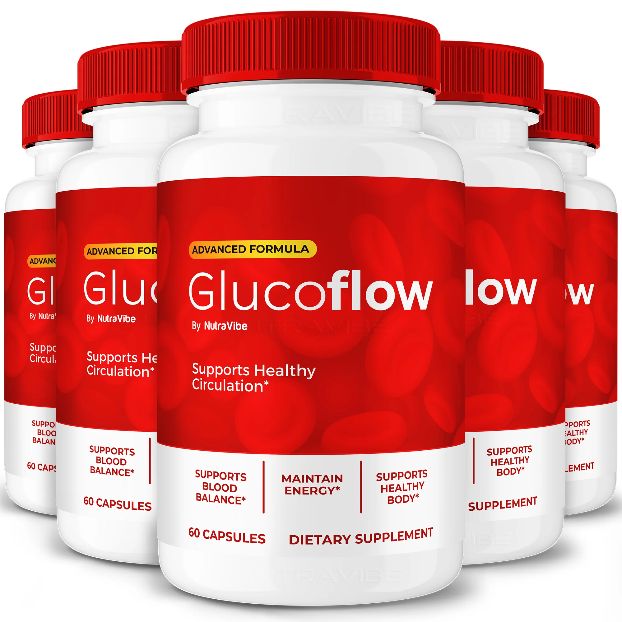 GlucoFlow  6 bottles